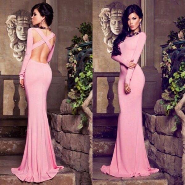 stretchy formal gowns