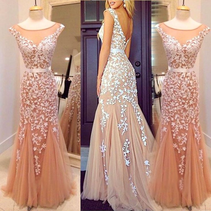 Tan Prom Dresses